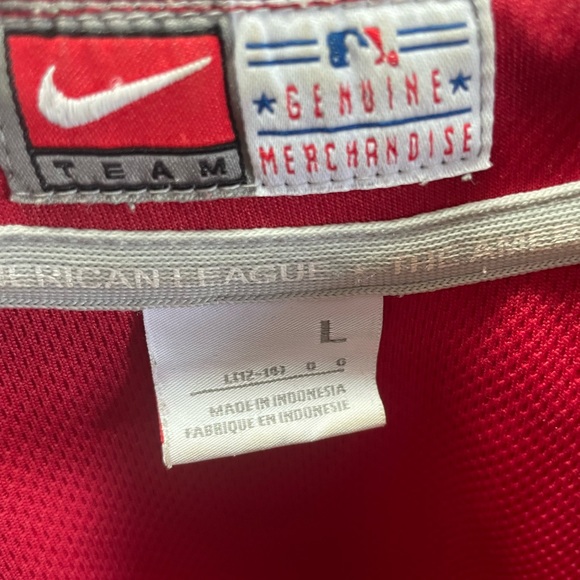 Womens Nike Red Sox button up shirt - Picture 2 of 2